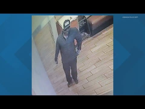 Lebanon Police seek to identify restaurant robbery suspect