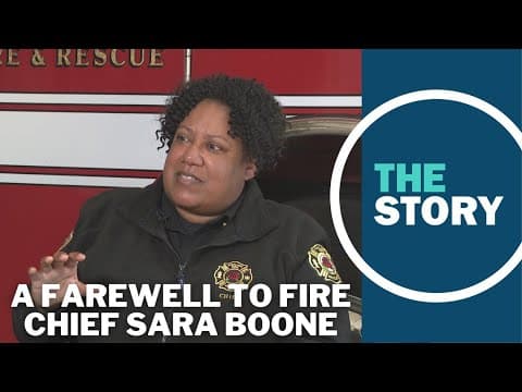 'Bittersweet': Chief Sara Boone talks about her retirement from the Portland Fire Bureau