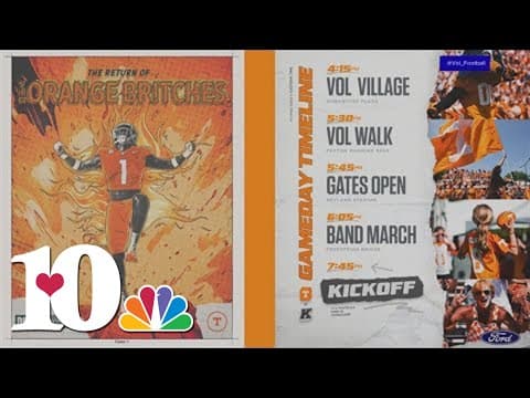 Vols announce uniform combination for matchup against Kent State