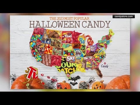 Here are the favorite Halloween candy by state
