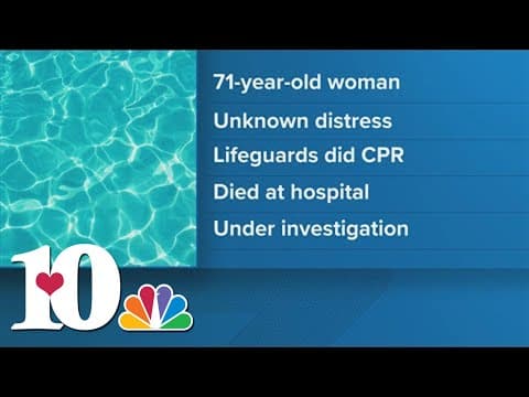 KPD: 71-year-old woman dies in hospital after being in distress at Inskip Pool