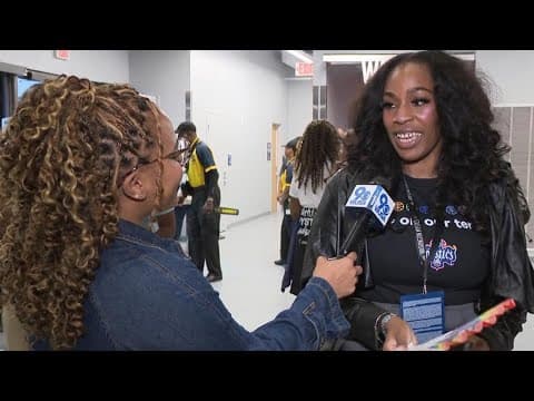 Mystics celebrate LGBTQ+ community during Pride Night game against the New York Liberty