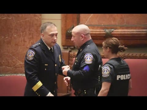 IMPD promotes 16 officers to new positions