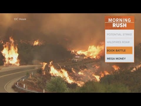 Governor of California declares emergency, fires are barely contained