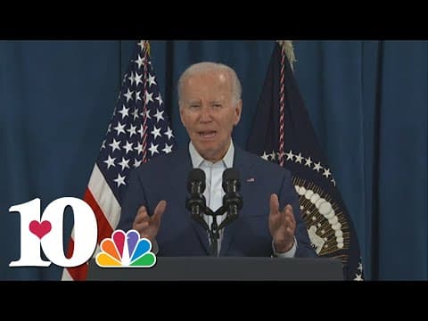 President Biden addresses the nation after latest updates on attack against Trump