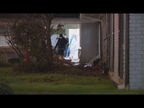 Car crashes into nursing home on Indianapolis' west side