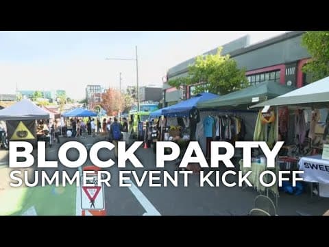 Portland nonprofit kicks off summer pop-up events with block party
