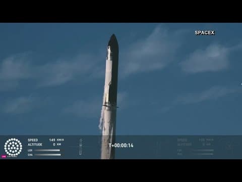 SpaceX's 7th test flight failed after burning