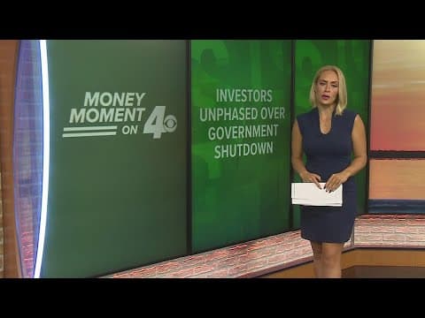 Money Moment on 4: Investors Unphased Over Government Shutdown