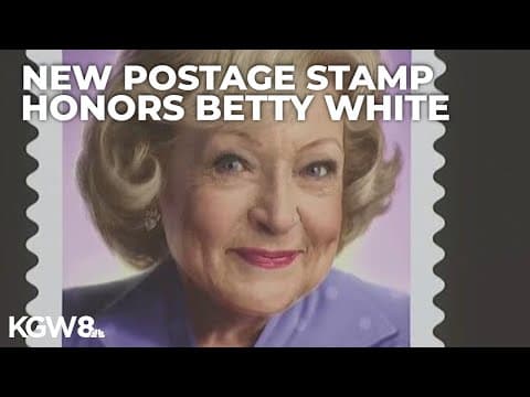 USPS reveals Betty White stamp, pays tribute to her legacy