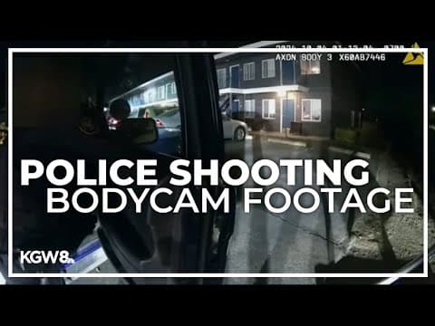 Bodycam footage shows lead-up to Portland police shooting, killing man during standoff