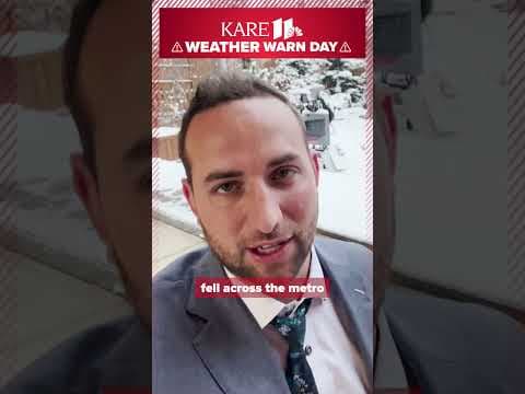 The first of three Weather Warn Days is behind us, but is the heaviest snowfall still ahead?