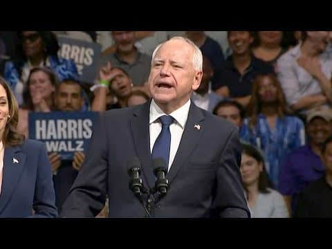 Tim Walz full speech from rally in Pennsylvania