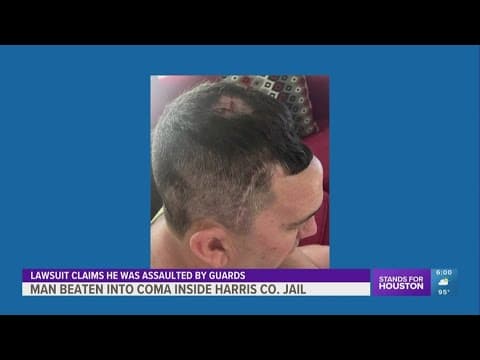 Man speaks after accusing Harris County Jail guards of beating him, putting him into a coma