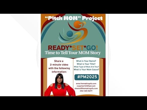 'Pitch Mom' project brings mothers together to share stories and advice
