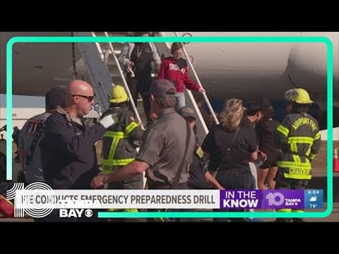 Emergency Preparedness Drill brings large first responders presence to St. Pete-Clearwater airport