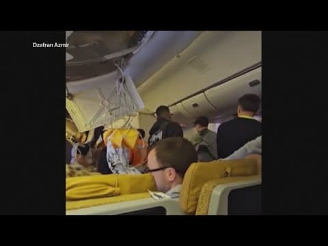 One passenger dies after Singapore Airlines flight hits severe turbulence