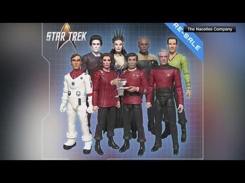 Star Trek celebrates anniversary with new action figures
