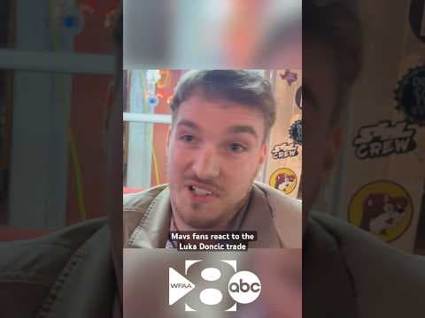 LUKA TO THE LAKERS? Mavs fans react to the Luka-AD trade