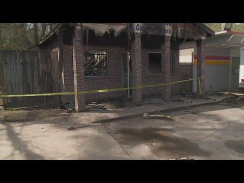 Lacombe-area laundromat that was the scene of attack, fatal stabbing last week has burned down