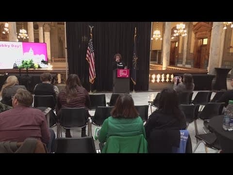 Reproductive rights rally held near Indiana Statehouse