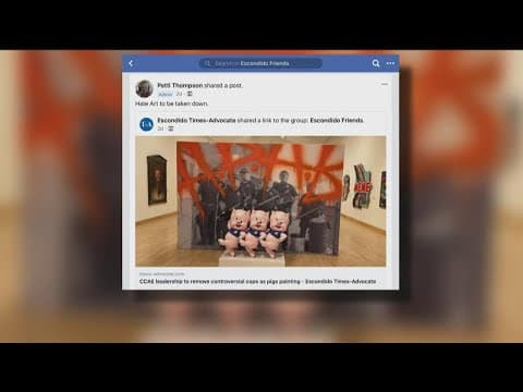 Escondido art exhibit sparks controversy