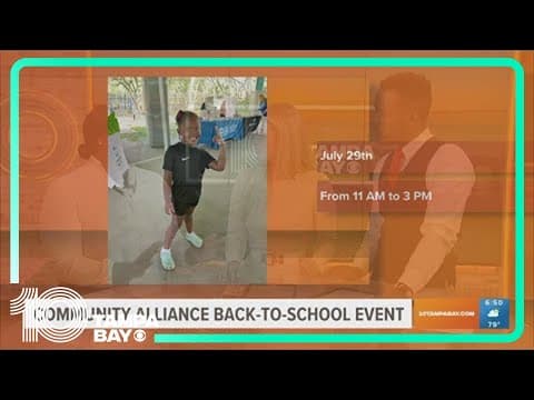 Community Alliance hosting back-to-school event in Hillsborough County