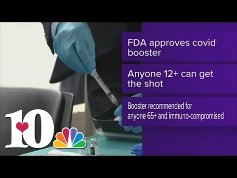 FDA approves COVID booster, government no longer covering the cost of vaccinations