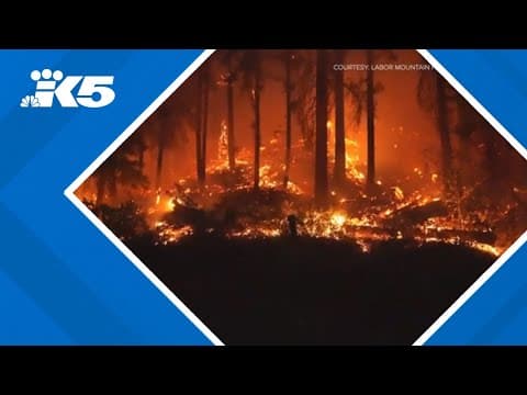 Red Flag Warning, evacuations in place for Lower Sugarloaf Fire and Labor Mountain Fire