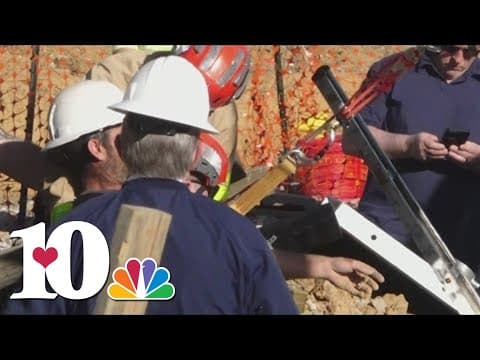 KFD: Both men rescued after being trapped in trench