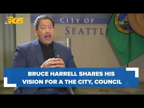 Seattle Mayor Bruce Harrell shares his vision for the city and changing council