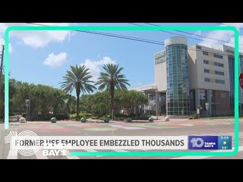 Former USF employee admits to embezzling hundreds of thousands of dollars