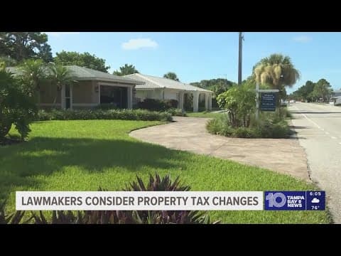Florida lawmakers considering cutting back, eliminating property taxes