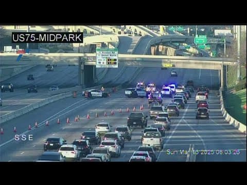 Traffic alert: Crash closes US 75 at Midpark road