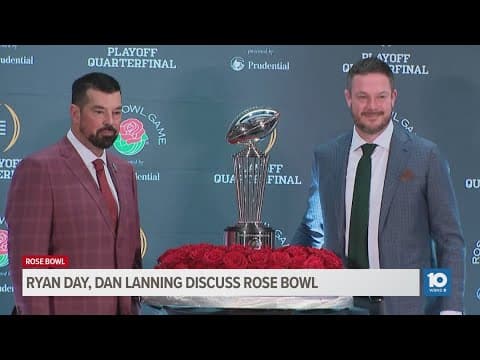 Rose Bowl press conference: Ryan Day, Dan Lanning discuss playoff matchup