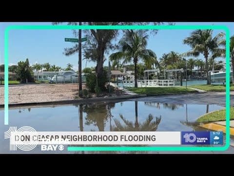 Don Ceasar neighborhood suffers regular flooding with no fix