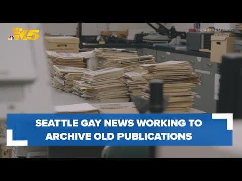 Seattle Gay News working to archive every old publication free for the public to view