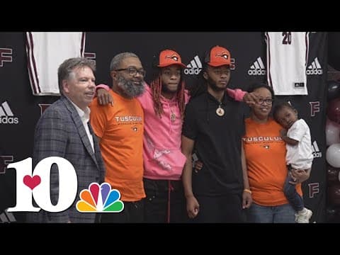 Fulton hoops twins Taj, Denaj Kimber sign with Tusculum University