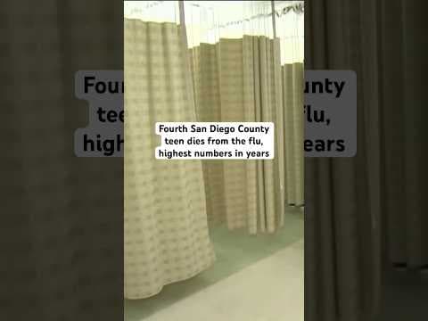 Fourth San Diego County teen dies from the flu so far, highest numbers in years