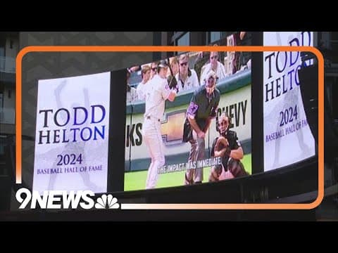 WATCH: Helton celebration