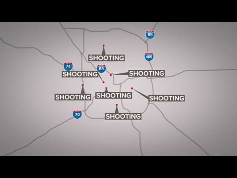 IMPD investigating 8 separate shootings over the weekend across Indianapolis