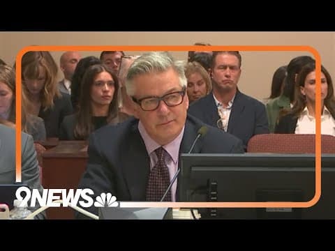 Opening statements made in Alec Baldwin trial