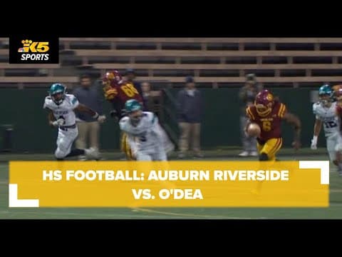 HS FOOTBALL: AUBURN RIVERSIDE VS. O'DEA
