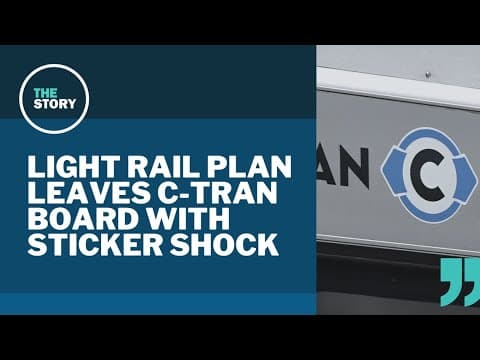 C-TRAN board balks at potential Interstate Bridge light rail costs