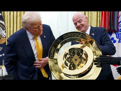 Donald Trump full speech on creating White House task force for 2026 World Cup