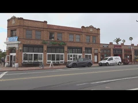 Historic Dunaway building in Pacific Beach vandalized