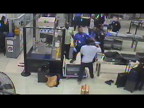 VIDEO: Man punches Miami TSA agents