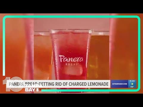 Panera Bread is getting rid of 'Charged Lemonade'