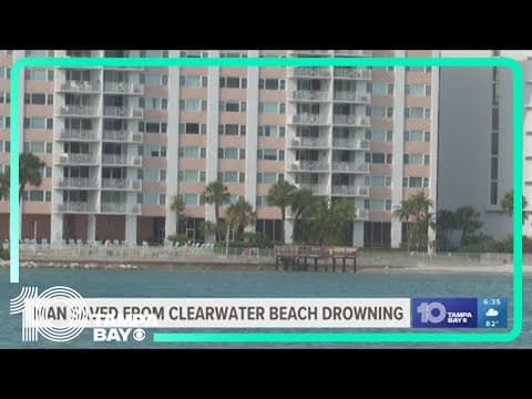 Man nearly drowns at Clearwater Beach