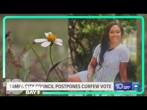 Mother who lost daughter to gun violence shares support for Tampa curfew for minors